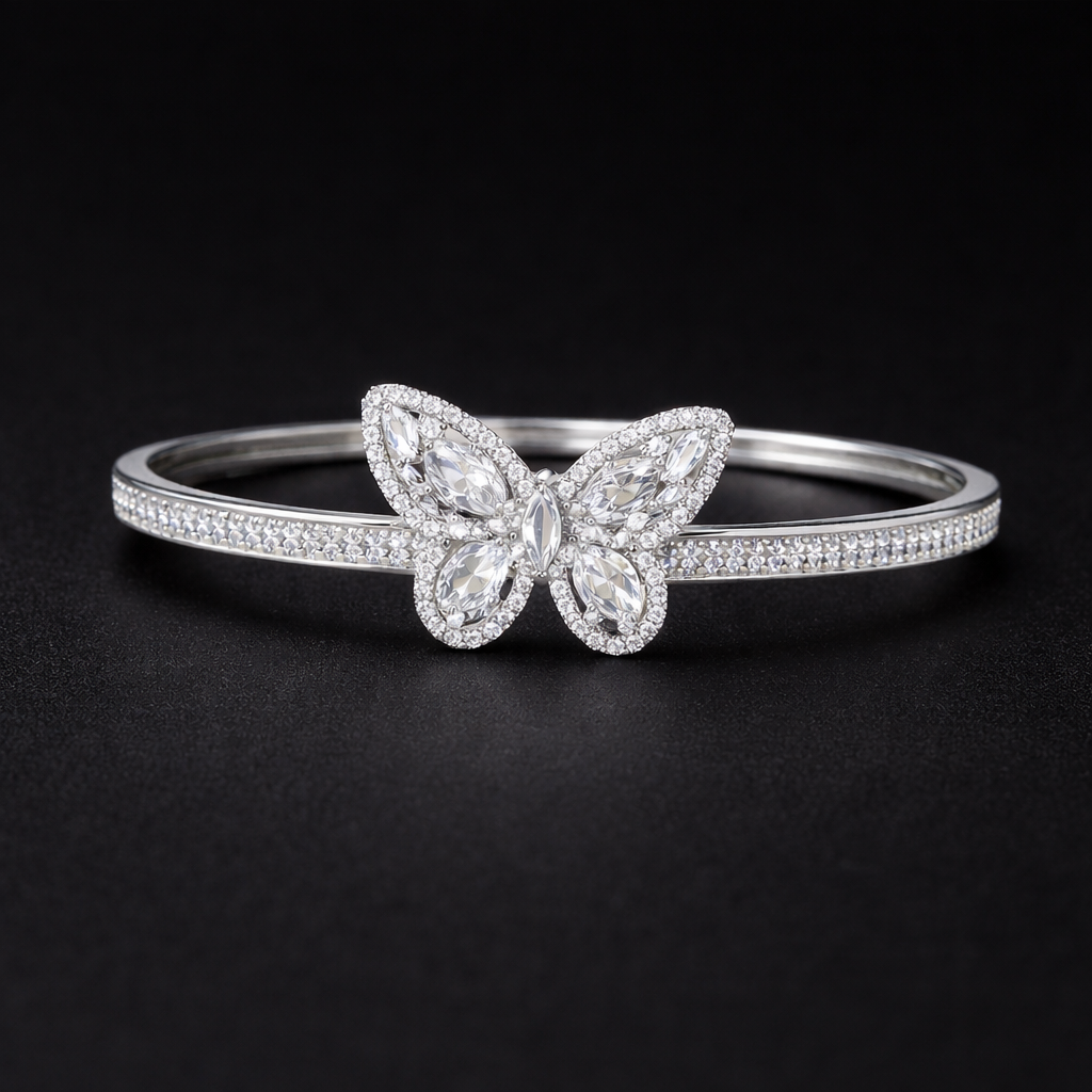 Butterfly Crystal Elegance Bracelet